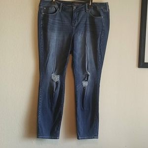 Torrid size 20R jeans.